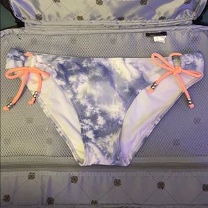 GOSSIP - Blue/Grey Tie Dye Bathing Suit Bottoms
